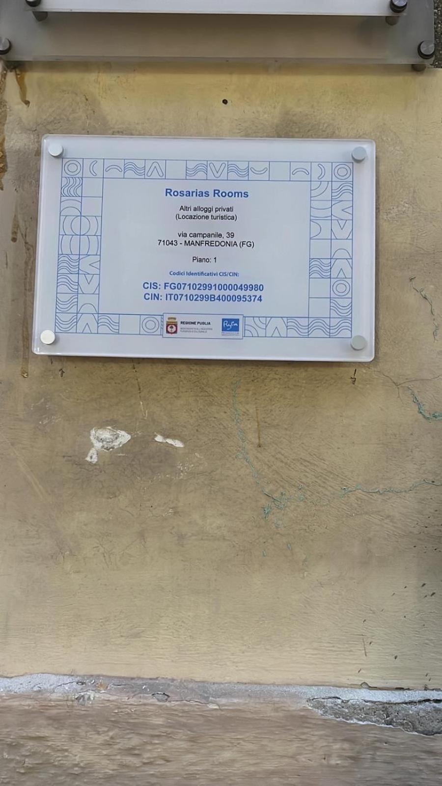 Rosarias Rooms Manfredonia Exterior photo